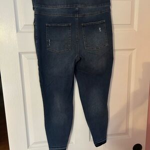 Spanx Denim Jeans Distressed Size 1XP